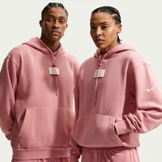 Nike Womens Sabrina Fleece Basketball Hoodie in Pink | FJ4449-618