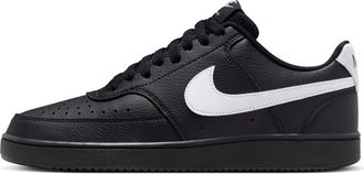 Nike Nike Mens Court Vision Lo Running Shoe, Black/White-Black, 9.5 UK