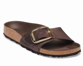 Birkenstock Womens Madrid Big Buckle Sandal In Habana