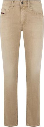 Diesel Slim-fit Jeans, male, Beige, Size: W27 Slim-fit Jeans