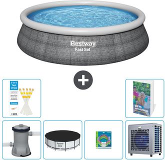Bestway Piscina Bestway Fast Set Redonda - 457x84 Cm - 7-piezas S338