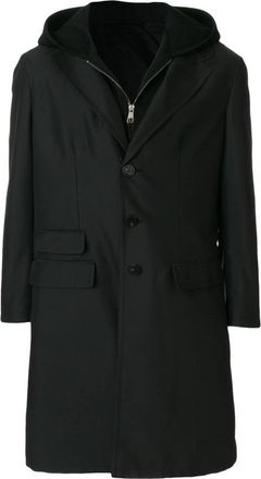 Neil Barrett Zwarte Klassieke Jas - Heren - Parka Jassen - Zwart - M - Jassen