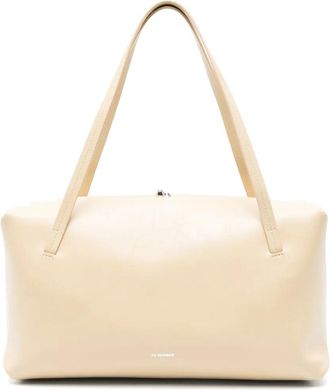 Jil Sander Borsa tote Goji Pillow media - Toni neutri