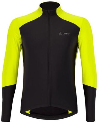 LOEFFLER Bike L/S Jersey Combo Mid Velotrikot f&uuml;r Herren | schwarz