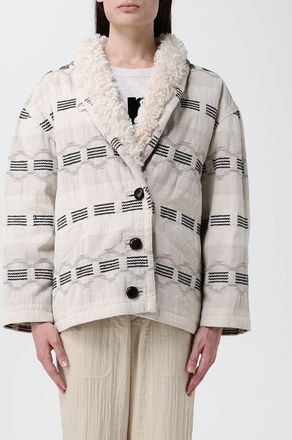 Isabel Marant Giacca in misto cotone e lino Qayla