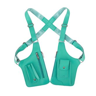 Generic Leather Adjustable Underarm Shoulder Bag for Men & Women, Hidden Strap Wallet with Double Pockets for Travel, Hiking and Fitness,Mens Shoulder Bags (G