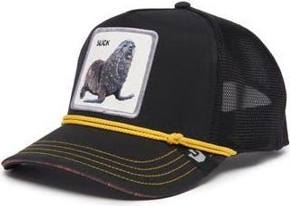 Goorin Brothers Seal of Approval Trucker Hat in Black at Nordstrom Rack