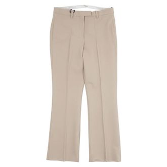 Max Mara Wide Trousers, female, Gray, Size: XS Wide Trousers