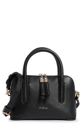 Furla Atmosfera Mini Dome Tote in Nero at Nordstrom Rack