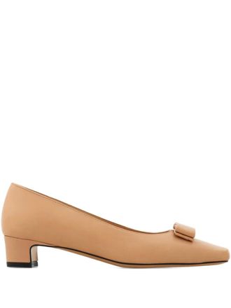 Ferragamo Pumps Iconic 30mm - Toni neutri