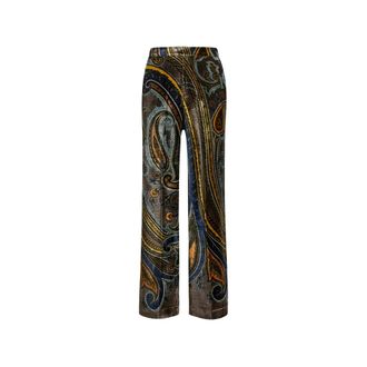 Etro Dames, Broeken, Veelkleurig, Maat: XS Zijde