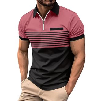 Generic Funny T Shirt, Mens Polo Shirts Short Sleeve Quick Dry Lightweight Golf Casual Collared Tops Breathable Moisture Wicking Work Shirt T for Men UK Shirt