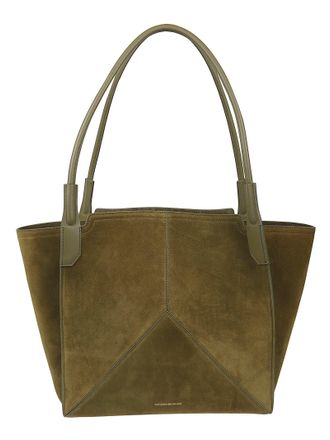 Victoria Beckham Small Victoria Suede Finish Tote Bag