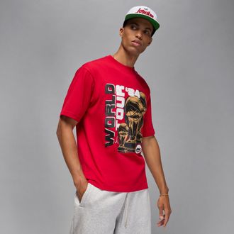 Nike Jordan Mens Jordan T-Shirt in Red | HV3899-687