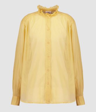 Isabel Marant Chemise Gamble Coton Sunlight