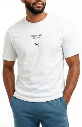 Puma Porsche Race Americana Cotton Graphic T-Shirt in Puma White at Nordstrom, Size Xx-Large
