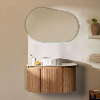Sklum Conjunto De Muebles De Ba&ntilde;o En Madera Carsone Sklum