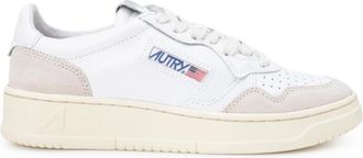 Autry Medalist Lage Sneakers - Dames - Sneakers - Wit - 36 EU - Katoen - Schoenen