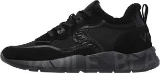 Voile Blanche Club 01 Fur Sneakers - Heren - Sneakers - Zwart - 44 EU - Wol - Schoenen