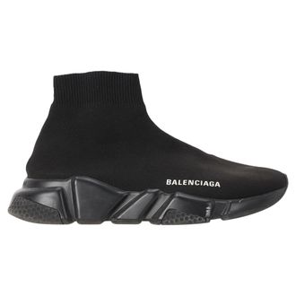 Balenciaga Pre-owned Womens Speed Sneakers in Black - Size EU 37