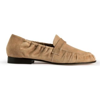Neil J. Rodgers Ruche Soft Loafer in Sand at Nordstrom, Size 38.5