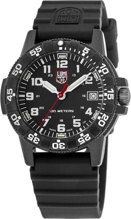 Luminox Sea Series Sea Turtle Black Dial Polyurethane Strap Unisex Watch XS.0301.L