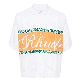 Rhude Uomo, Magliette, Bianco, M, new