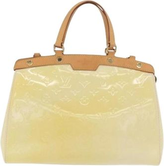 Louis Vuitton Pre-owned Handbags, female, Beige, Size: ONE SIZE Pre-owned Vintage Canvas Handbag