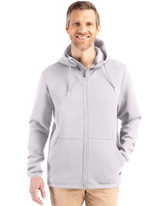 Cutter & Buck Roam Epic Comfort Recycled Mens Full Zip Hooded Jacket