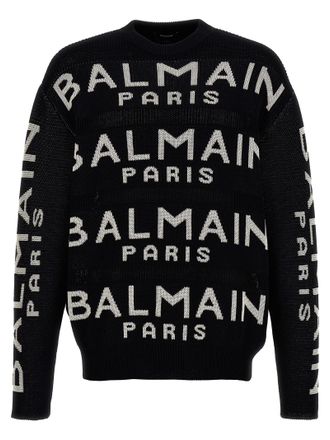 Balmain All-over Logo Sweater