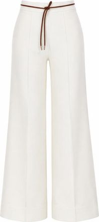 Herno Tailored High Waist Creases Pants