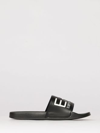 Emporio Armani Sliders EA7 in gomma con stampa logo