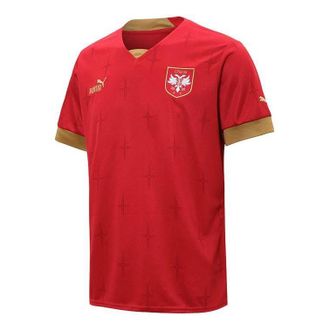 Puma 2022 Serbia Home Jersey Red 765760-01