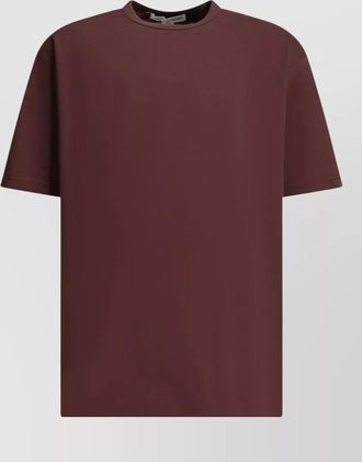 Comme Des Gar&ccedil;ons crew neck t shirt reverse logo detail