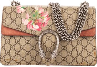 Gucci Pre-owned Womens Blooms Dionysus Small Shoulder Bag - Beige - One Size