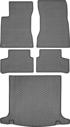 OEM Juego De Alfombrillas De Goma Para Coche Y Maletero Para Mercedes Cla X118 Shooting Brake/kombi A Partir De Mayo De 2019