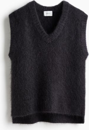 H&M Pullunder aus Mohairmix - Grau