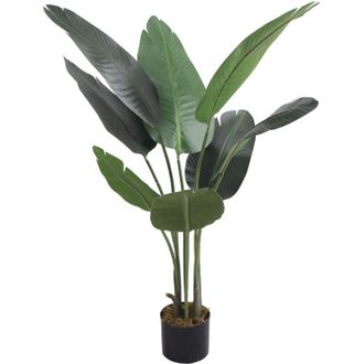 Mobili Rebecca Mobili Rebecca - Pianta artificiale Banano Rebecca Mobili Taznit 110x45x45 Poliestere Polietilene Verde Marrone