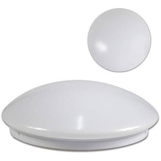 Trade Shop Trade Shop Traesio - Trade Shop - Plafoniera Da Soffitto Bianca 12 Watt 24 Led Small Luce 3000k 4000k 6500k C-01-s