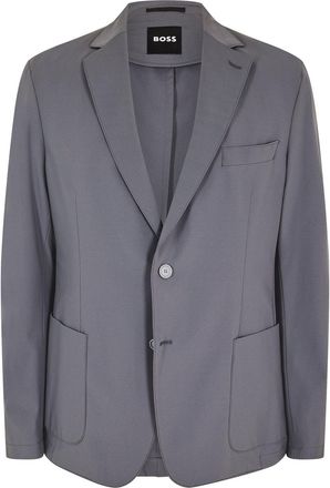 HUGO BOSS Mens Hanry in Medium Grey - Size 36 (Chest)