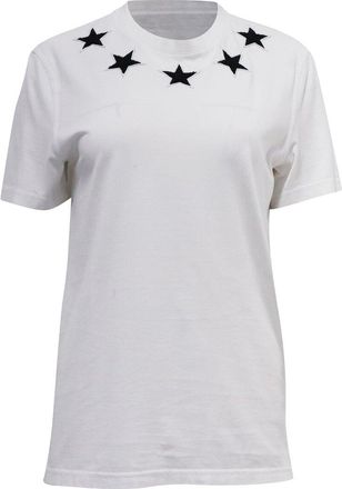 Givenchy Star Embroidered T-Shirt, Size Fr 36 (Authentic Pre-Loved)
