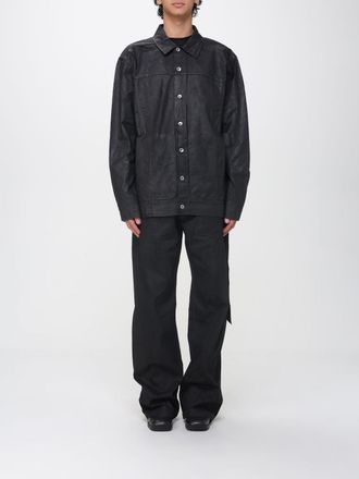 Rick Owens Giacca in denim di cotone spalmato Rick Owens Drkshdw