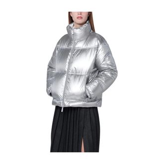 Herno Dames, Jassen, Grijs, Maat: L