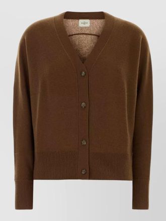 Le Kasha lyss cardigan cotton v neck long sleeves