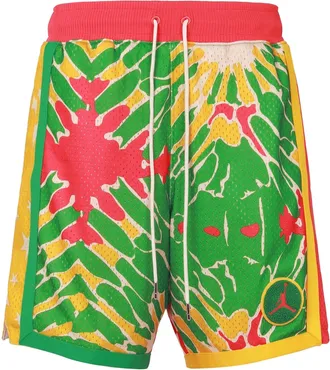 Nike Jordan Air Jordan Sport DNA Basketball Shorts For Men Red Green Dark CK9528-631