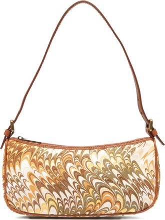 Celine 2000 Printed Canvas shoulder bag - Brown