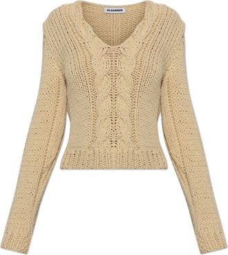 Jil Sander Mujer, Jerseys, Amarillo, Talla: M