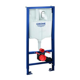 GROHE Juego Grohe 3 En 1 Para Rapid Sl Wc 39504 Bh1.13m Arena Cs Bet&auml;t. Cromo / Soporte De Pared