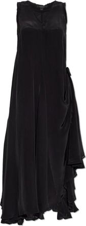AllSaints Sybil Jurk - Dames - Maxi kleedjes - Zwart - 2XS - Kleedjes