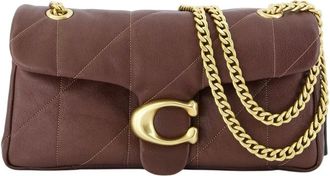 Coach Borsa a spalla Soft Quilted Tabby 26 - - Bags - Donna - Marrone - ONE SIZE